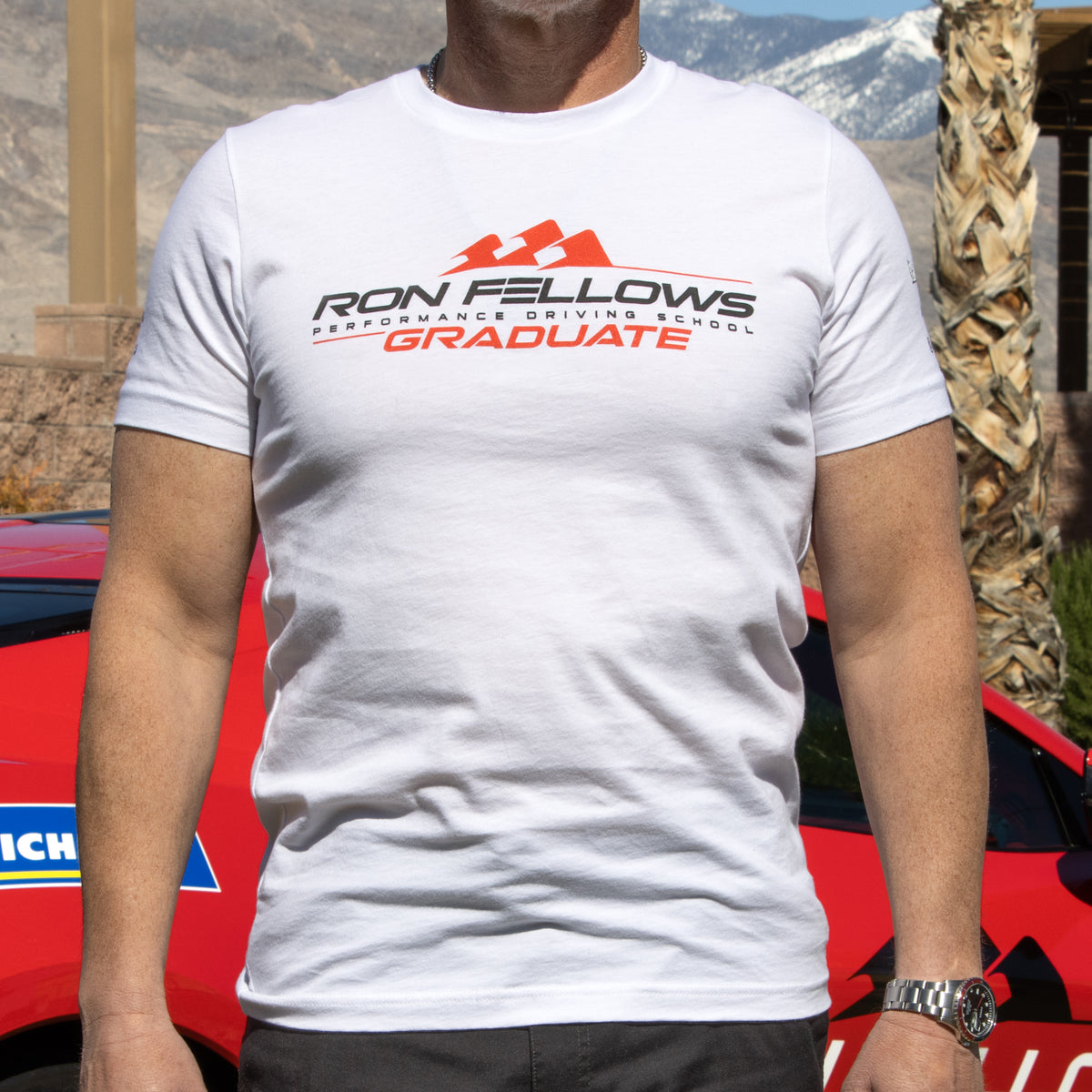 Ron Fellows Graduate T-Shirt – Spring Mountain Apparel