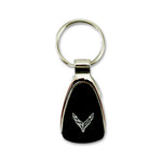 C8 Corvette Teardrop Keychain