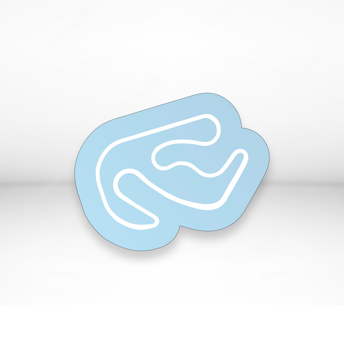 West Track Map Decal 1.5 – Spring Mountain Apparel