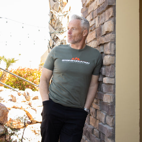 Spring Mountain Models Spring Mountain S/S Track T-shirt – Spring Mountain Apparel